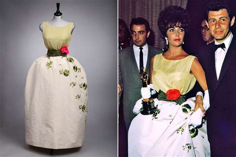 liz taylor Dior dress